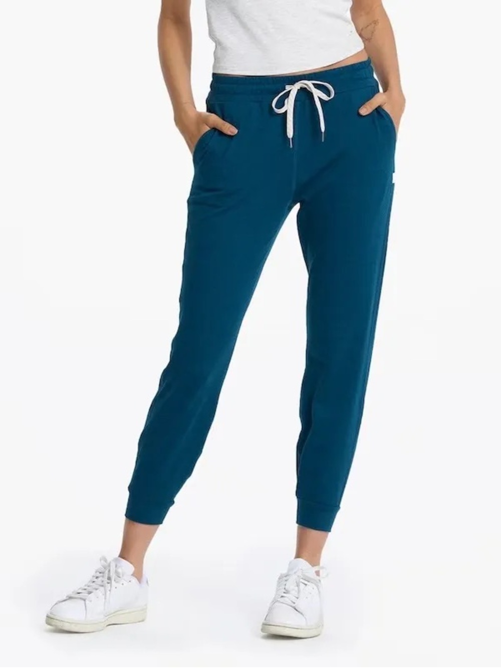 Vuori performance Jogger Pants with Drawstring in cosmo heather